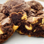 Chocolate cookies inside